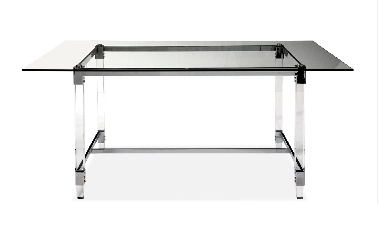 Glass top Acrylic Legs Dining Table 3656-64 Limited Stocks Toronto