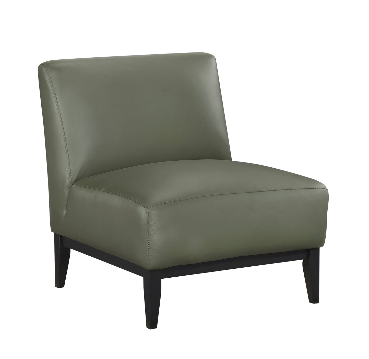 Leather Accent Chair 1129GRN Toronto Stocks