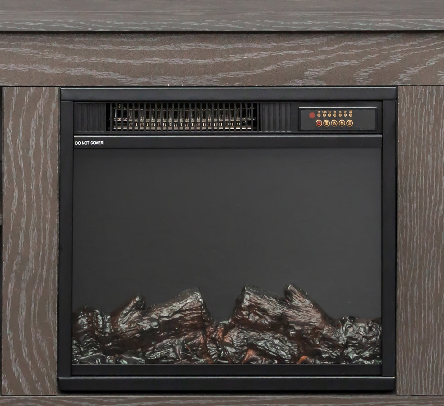 58-inch TV Stand with Fireplace, Grey Finish 45601-58 Toronto Stocks (Copy)