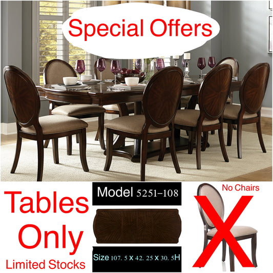 Large Dining Table Model 5251-108 Limited Stocks Toronto