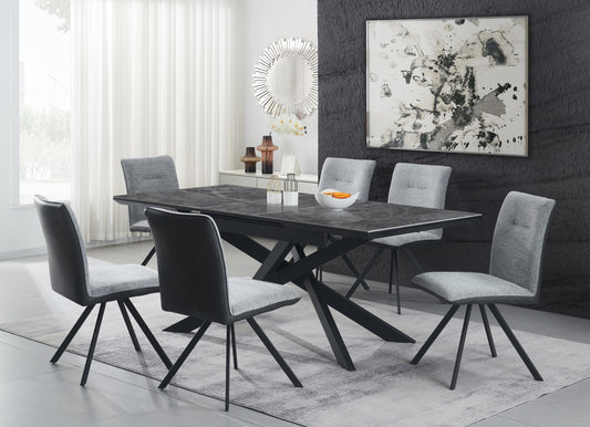 Modern Dining Set Sintered Stone Model 5949 Toronto Stocks