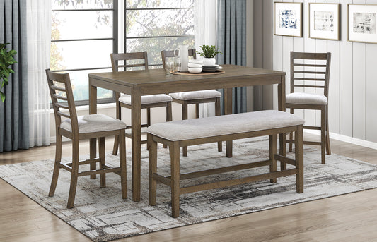 Counter Height Dining Set 6 pc Pack Model Model 5987-36 Toronto Stocks
