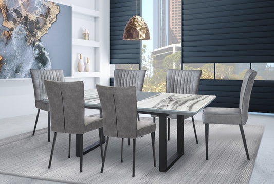 Glass top Dining Set Model 6841 Toronto Stocks