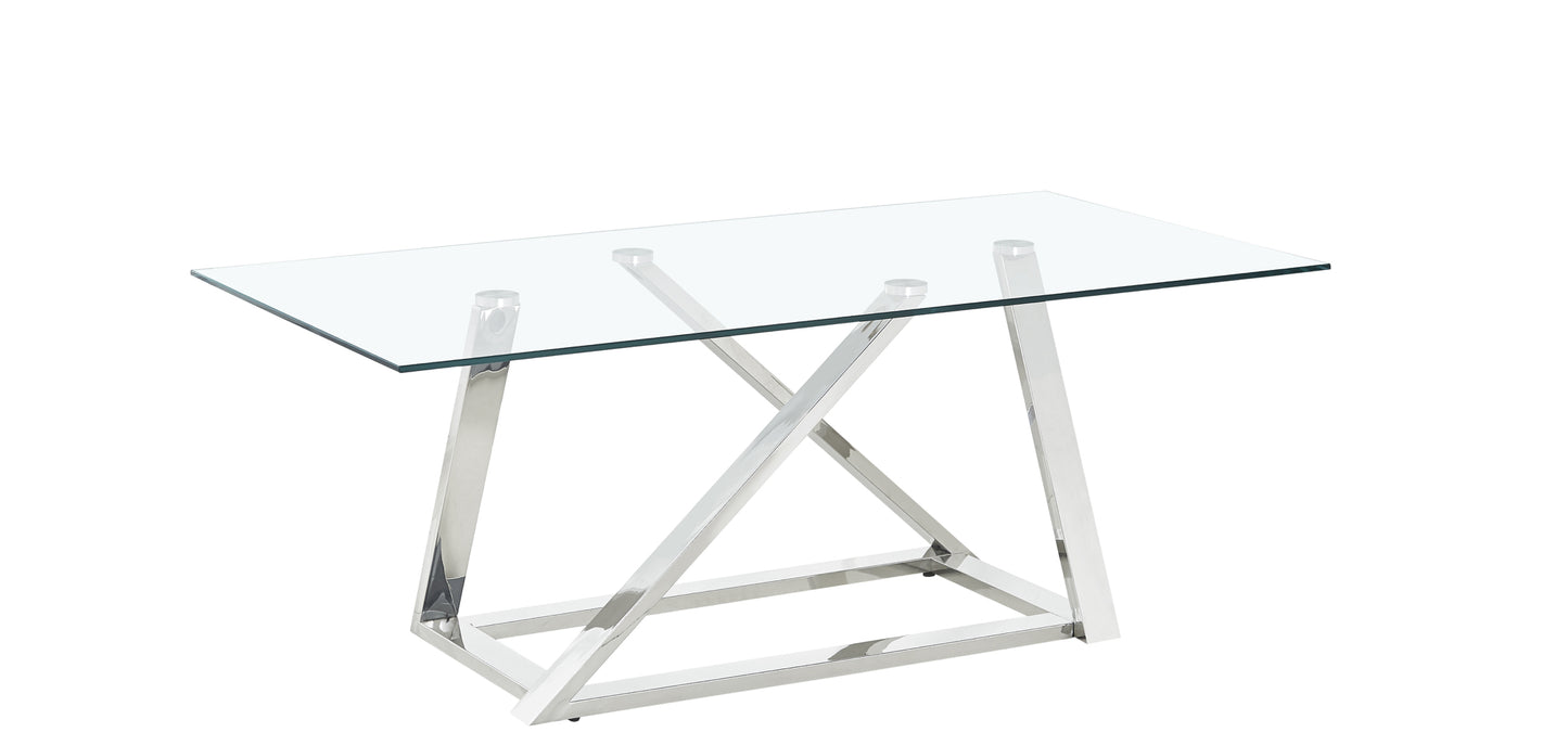 Glass Top Coffee/End Table Model 6874 Toronto Stocks