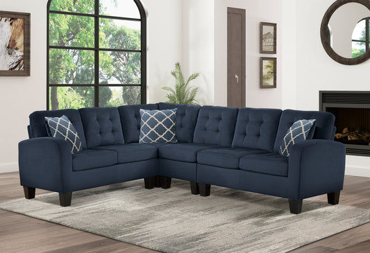 Fabric Sectional Sofa Model 8202NV Toronto Stocks