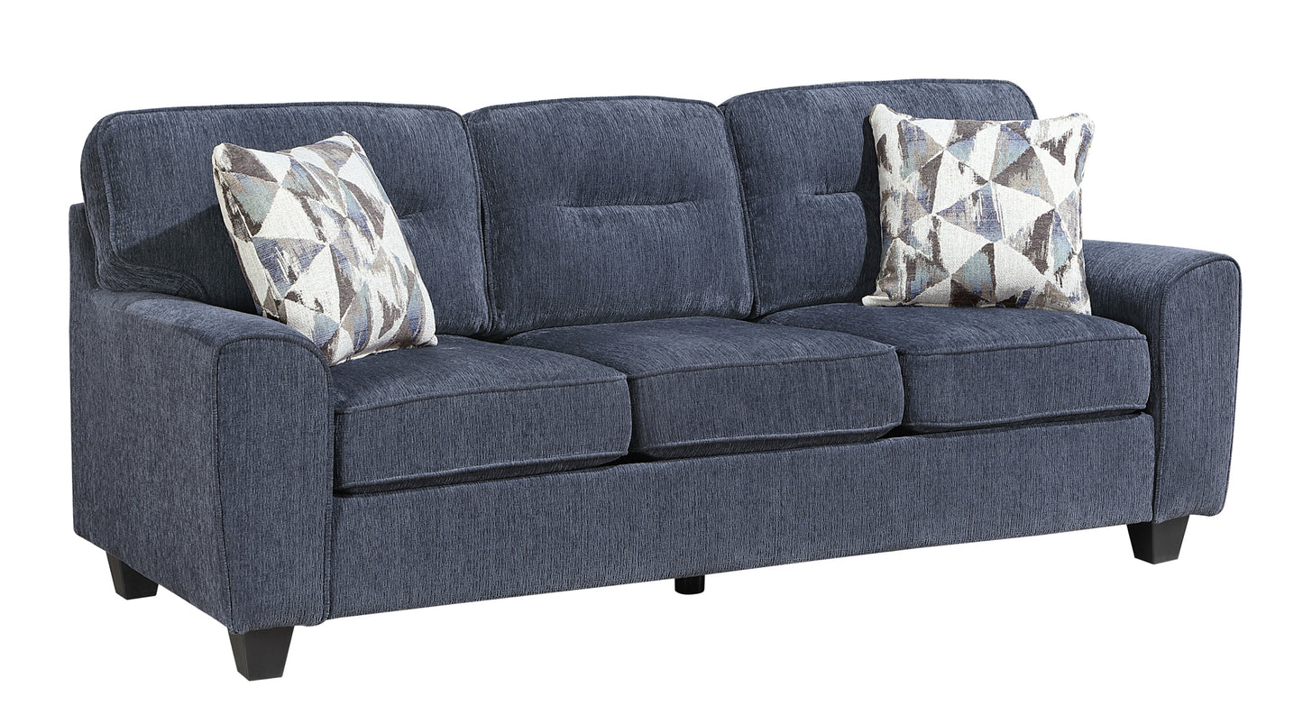 Fabric Sofa/Love Seat/ Chair  Model 8416BU Toronto Stocks ( Coming Late )