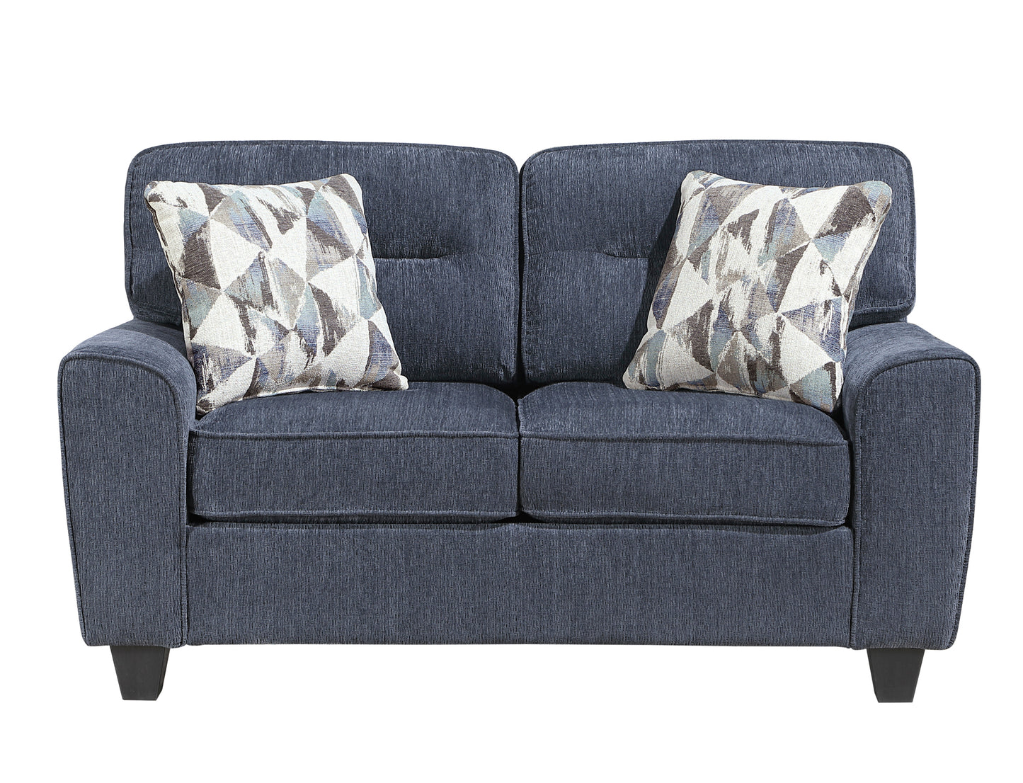 Fabric Sofa/Love Seat/ Chair  Model 8416BU Toronto Stocks ( Coming Late )