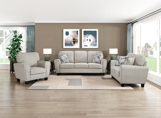 Fabric Sofa / Love Seat / Chair  Model 9214NPG Toronto Stocks