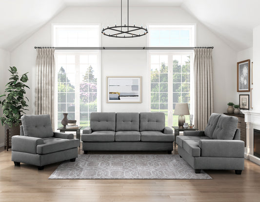 Fabric Sofa / Love Seat / Chair  Model 9367DGY Toronto Stocks limited