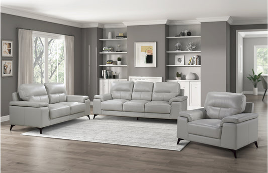Model 9514SVE Modern Sofa/Love Seat/Chair Leather Match 3 colors Toronto stocks
