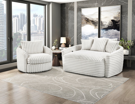 Model 9539BEG Oversized Chaise Lounge,Accent Chair, two colors Toronto stocks