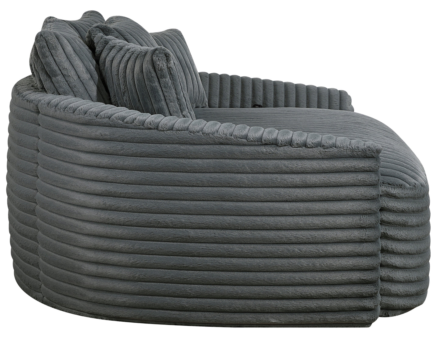 Model 9539BEG Oversized Chaise Lounge,Accent Chair, two colors Toronto stocks