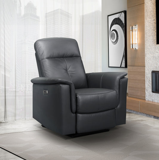 Model 9620PDGy-1G Power Glider Recliner in Leather . Toronto Stocks