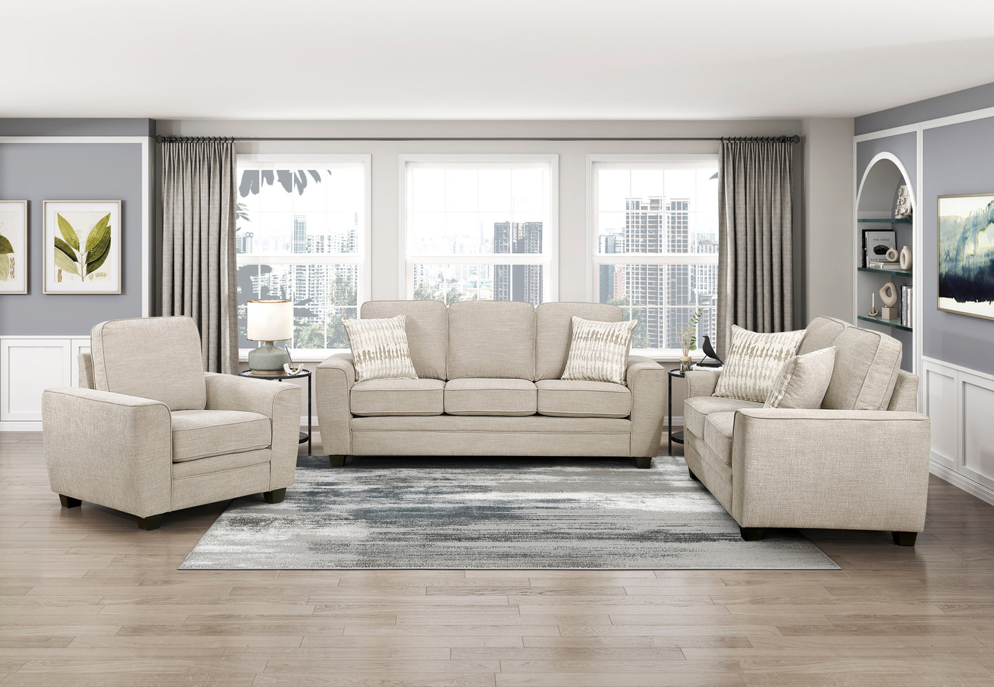Model 9745TP Fabric Sofa/Love Seat/Chair  Toronto stocks