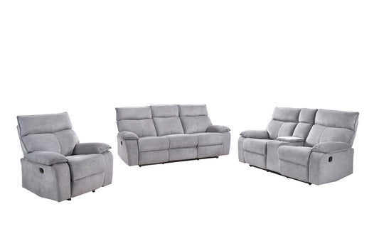 Model 99077GRY  Recliner Sofa/Love Seat/ Chair. Toronto Stocks