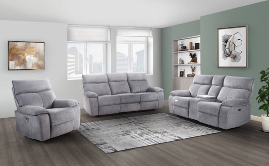 Power Fabric Recliner Model 99077P-GRY  Toronto Stocks
