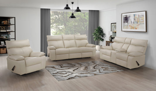 Leather Recliner Model 99087BEG Toronto Stocks
