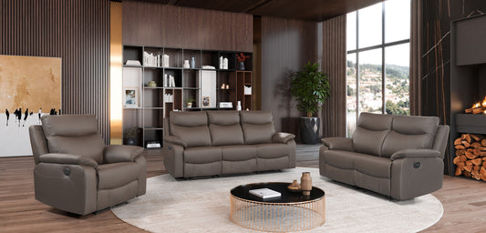 Full Leather Power Recliner Model 99201P-CHC Toronto Stocks Limited. Made in Portugal