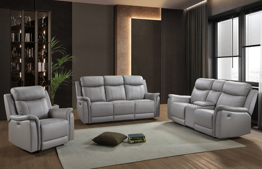 Leather Power Recliner Model 99840PN-LG Toronto Stock