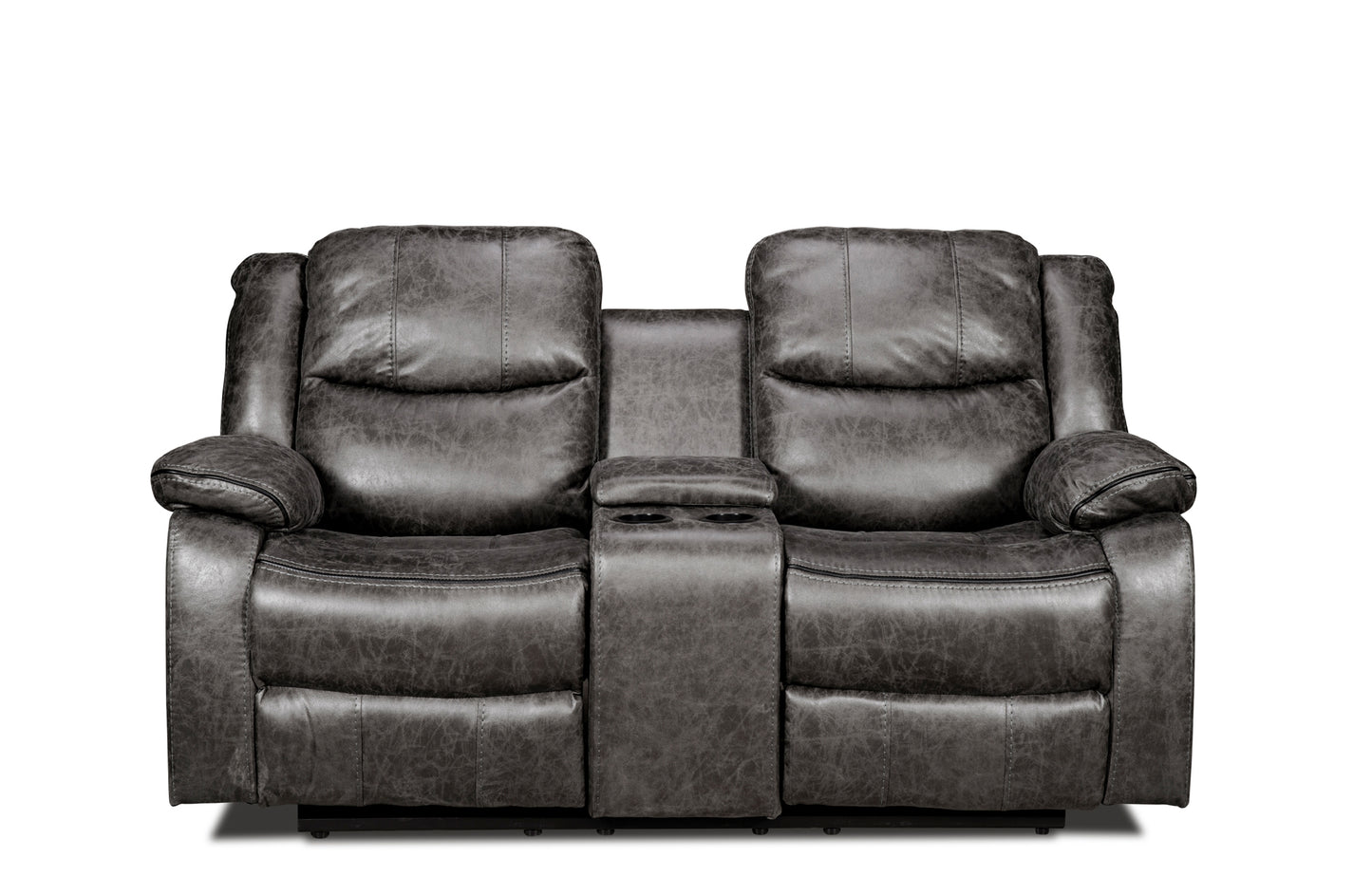 Polished Microfiber Power Recliner Model 99849P-GRY Toronto Stocks