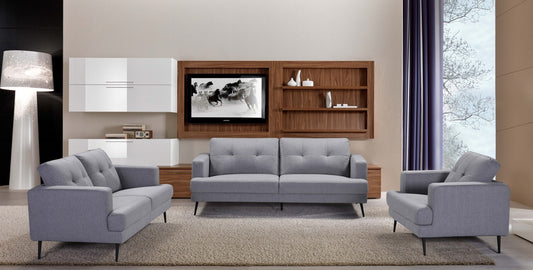 Model 99863GRY Fabric Sofa/Love Seat/Chair  Toronto stocks