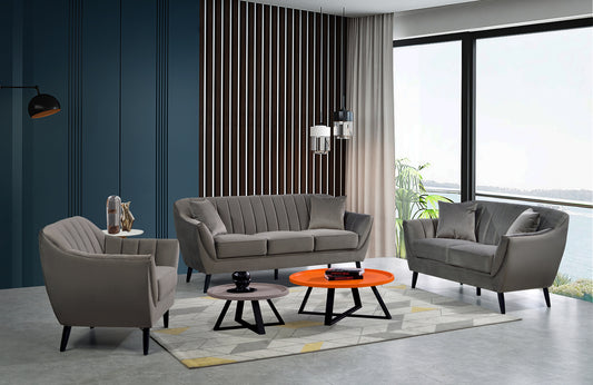 Model 99880CHR Fabric Sofa/Love Seat/Chair two colors Toronto stocks