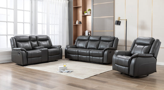Gel Leather Recliner Model 99926GRY Toronto Stocks