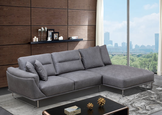Model 99942GRYSSR  Sectional Sofa with Right Side Chaise  . Limited Toronto Stocks