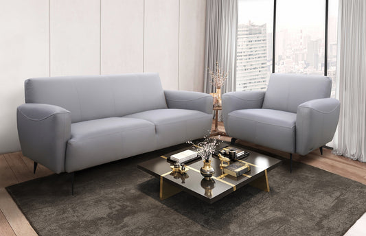 Model 99954GRY  Leather Sofa / Chair   Limited Toronto stock