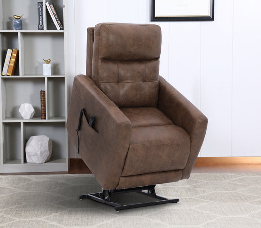 Model 99988BRW-1LT Medical Lift Chair with Power Headrests. Toronto Stocks