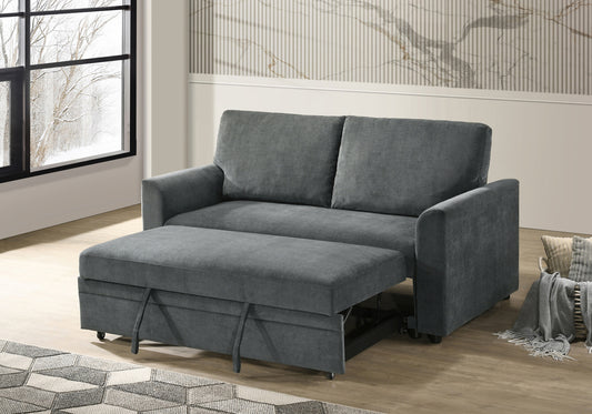 Model 99081GY-3CL Sofa Bed, Grey Fabric , Toronto. stocks