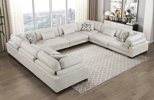 Model 9555BEG*84CR4AC 8-Piece Modular Sectional Toronto stocks