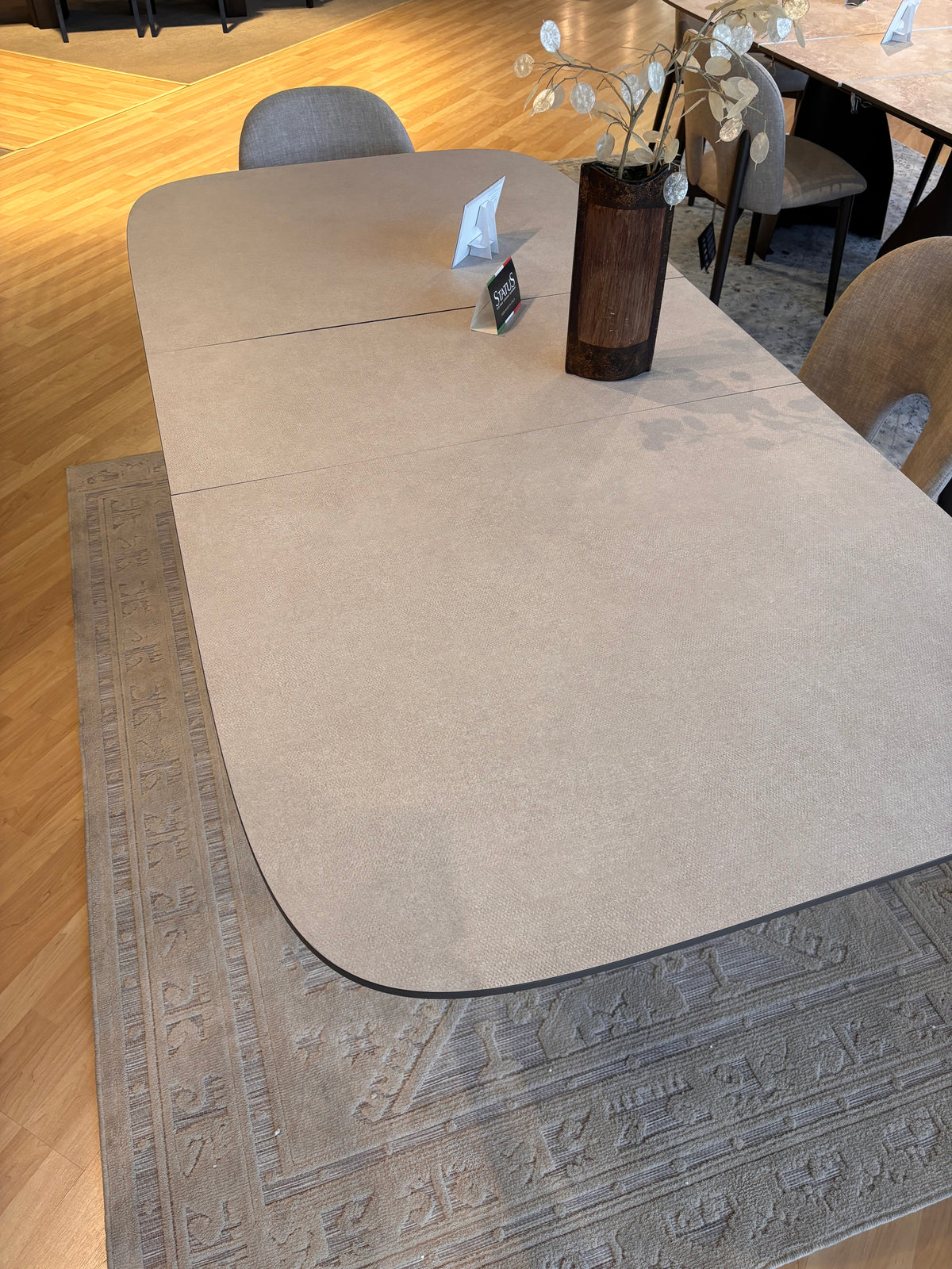 Neka Italian contemporary dining server angled view