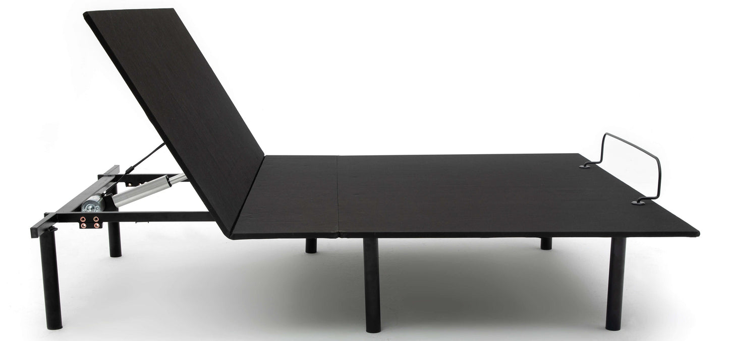 Model MABF-1Q Queen Wire Remote Upholstered Adjustable Bed Base. Toronto stock