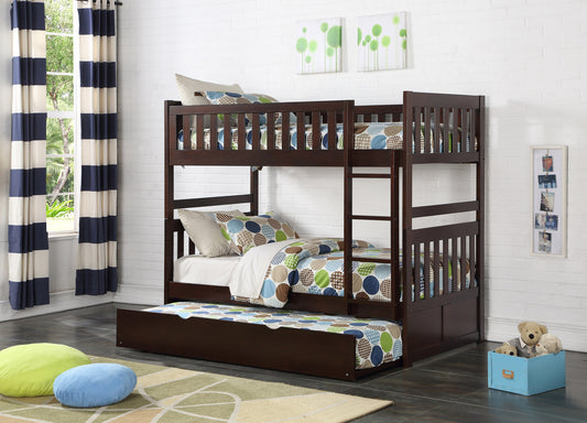 Model B2013E Twin/Twin Bunk Bed with  Drawers/Trundle option . Toronto stock