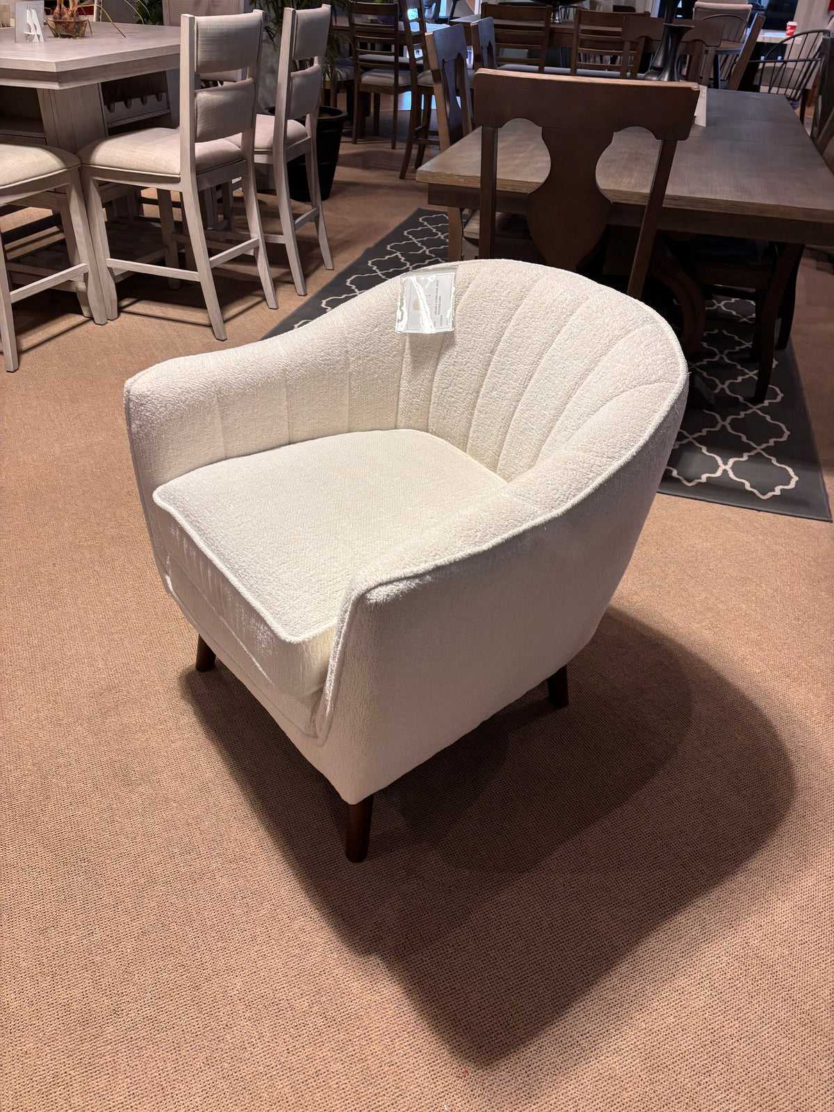 Model 1081 accent chair in the third color