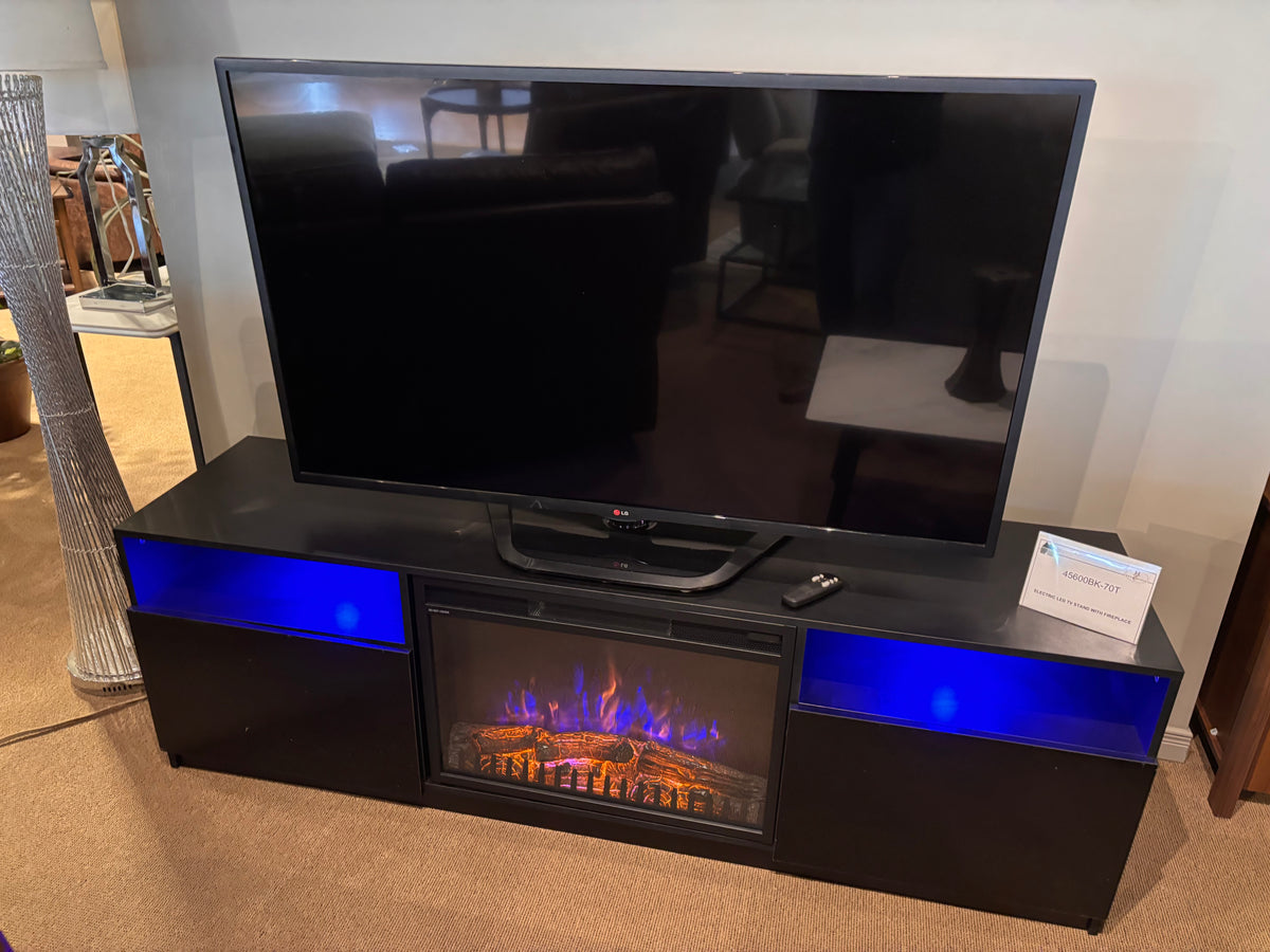 Model 45600 fireplace TV stand