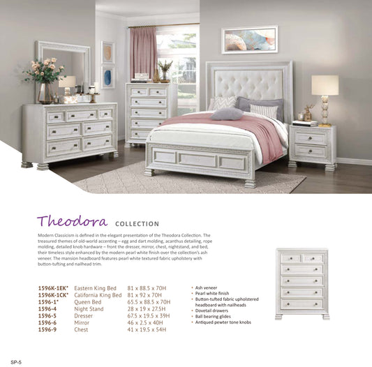Model 1596 California Stocks Bedroom Set