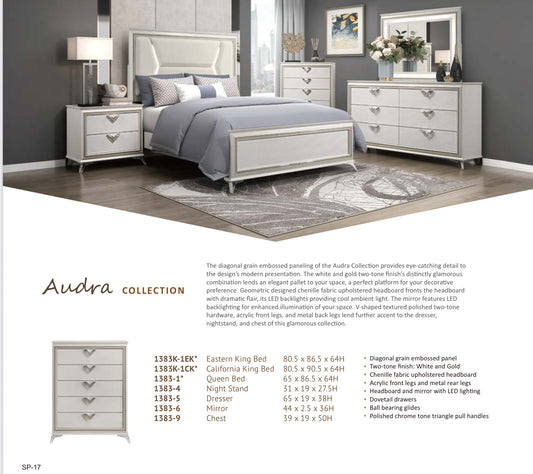 Model 1383 California Stocks Bedroom Set