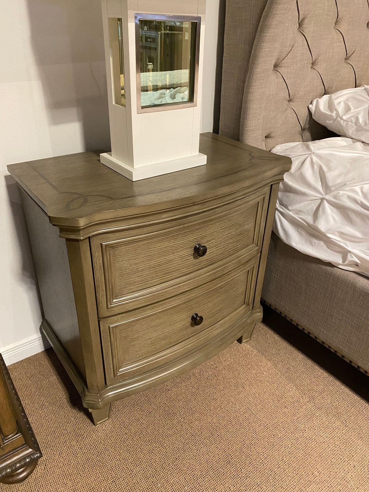 Model 5442 bedroom set with upholstered bed and coordinated furniture