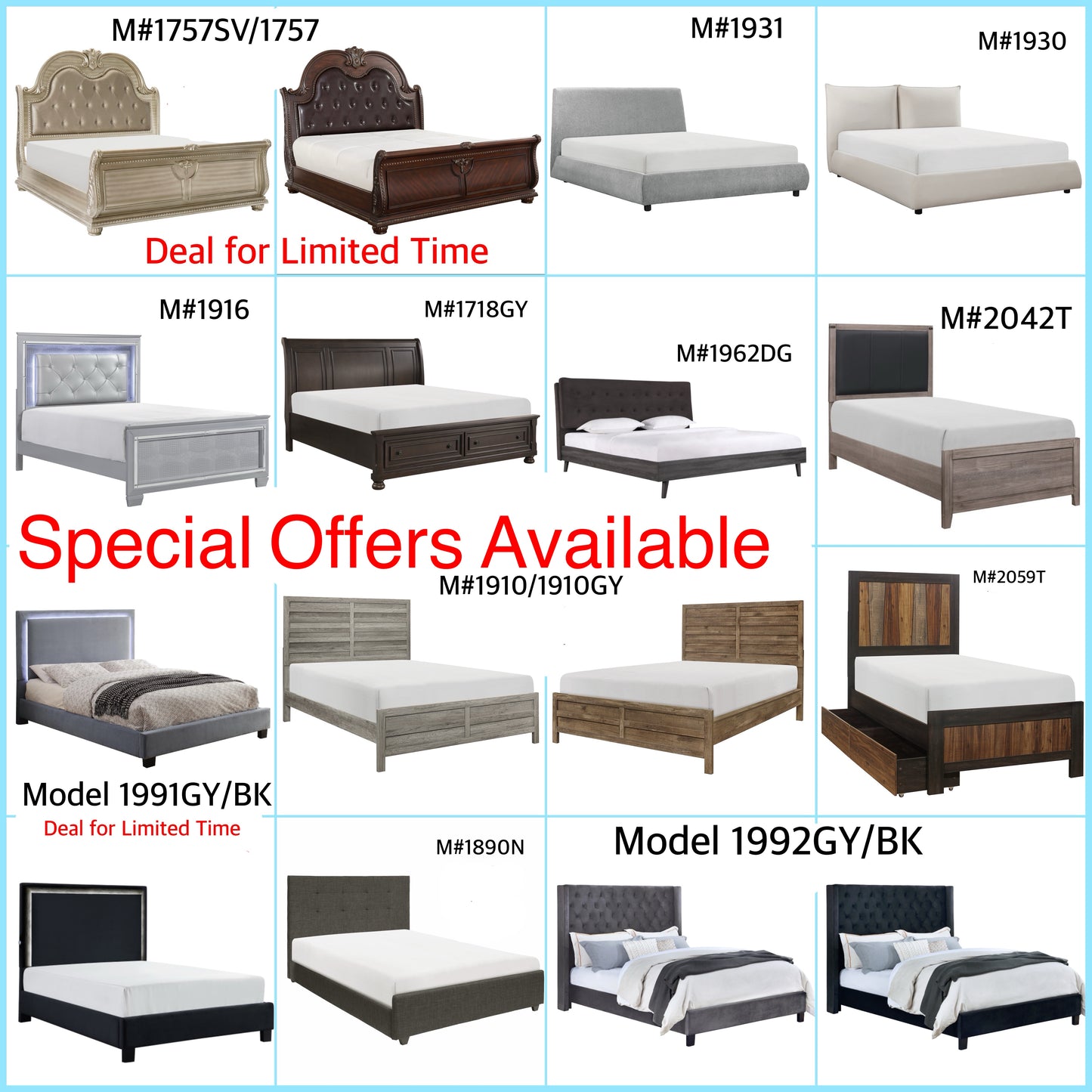 FurnitureFM.com Beds Promo Deals 3