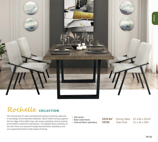 Model 5939 Contemporary Dining Set  TORONTO/California  Stocks