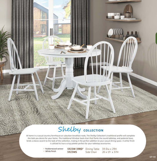 Model 5923W Dining Set  California Stocks