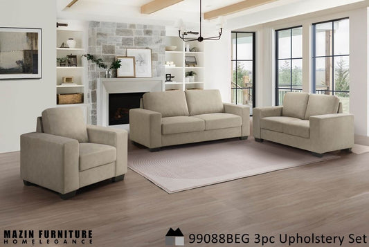 NEW arrival Fabric Sofa/Love Seat/ Chair Model 99088BEG