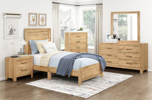 Model 1534NAT Kids Bedroom Set  California Stocks