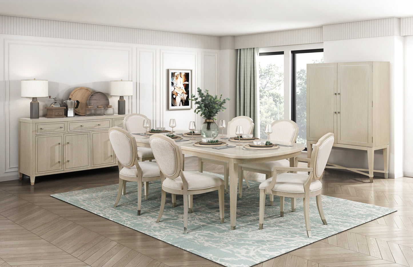 Model 1312-96 Dining Set California Stocks