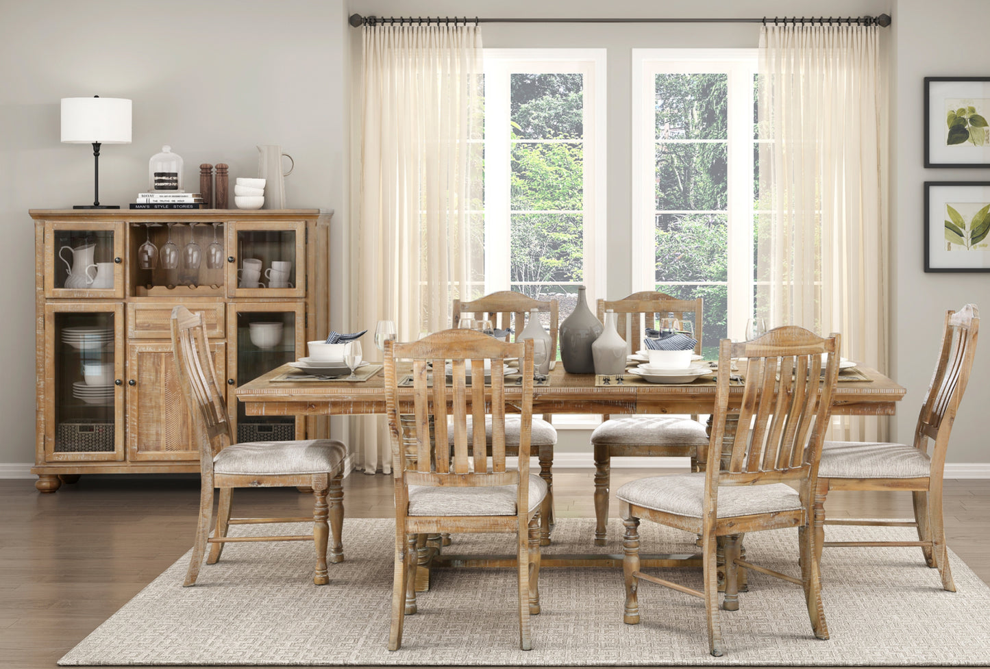 Model 5904NF  Dining Set California Stocks