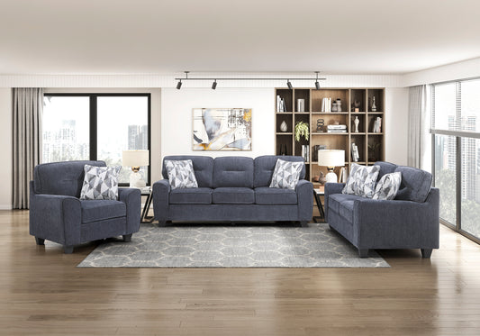 Model 8416BU Fabric Sofa Set California Stocks