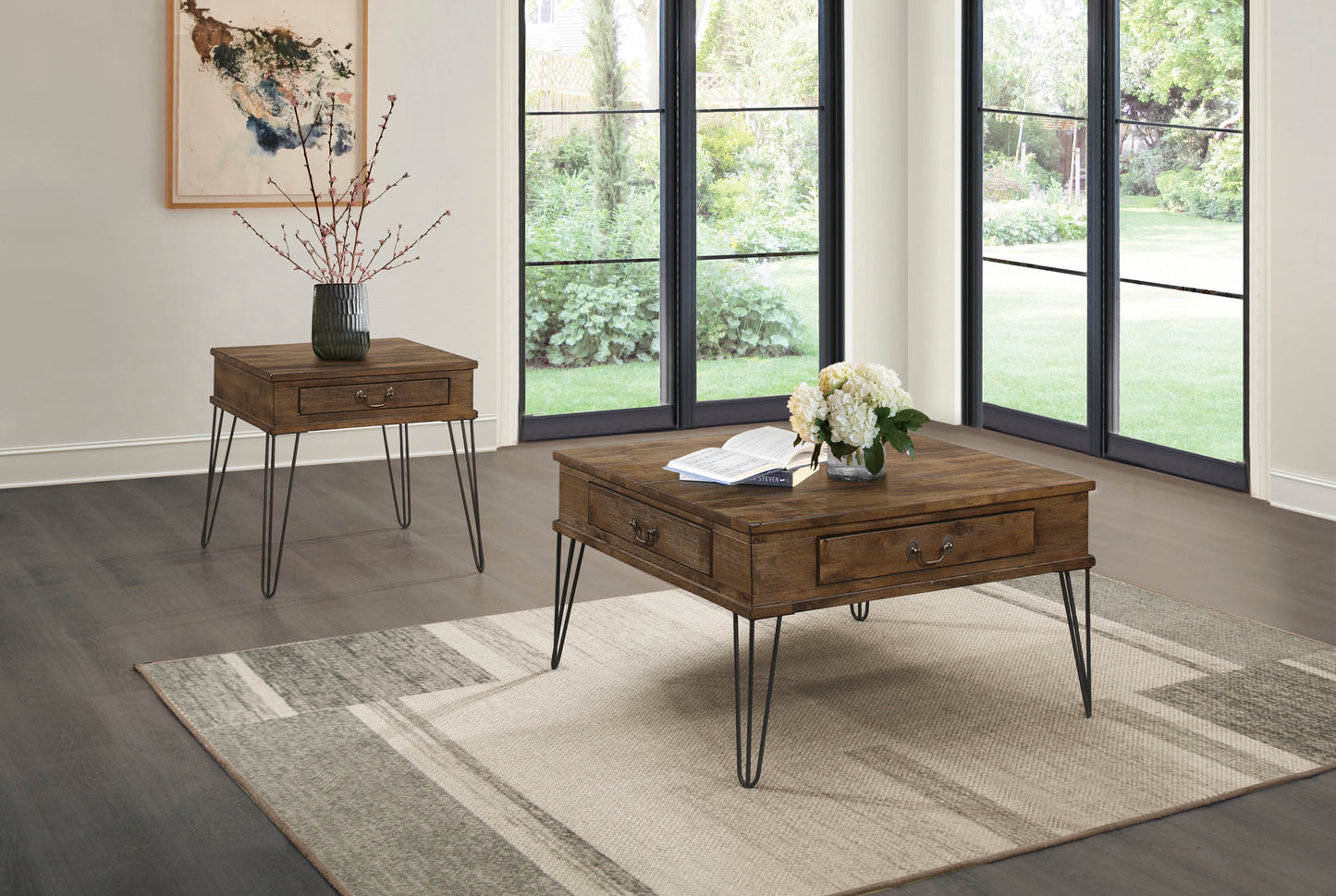 Square Coffee Table +End Table Deal Model 3670M-01 Toronto Stocks