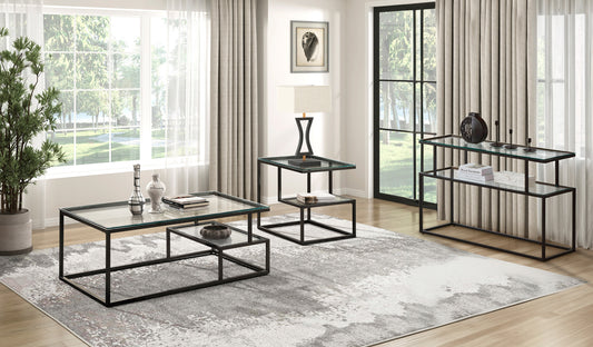 Glass top Coffee Table 3695-30 Toronto Stock
